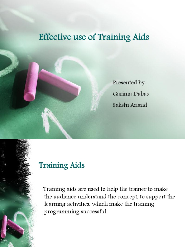 Use of Training Aids PDF Sound Recording And Reproduction Videotape