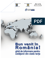 Bun Venit in Romania - Ghid de Informare