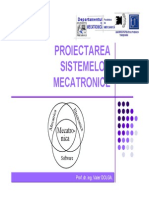 Evolutia Sistemelor Mecatronice