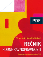 RECNIK Rodne Ravnopravnosti - 2011 PDF