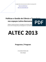 ALTEC Programa Detalhado PT