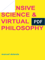 Intensive science and virtual philosophy by Manuel De Landa