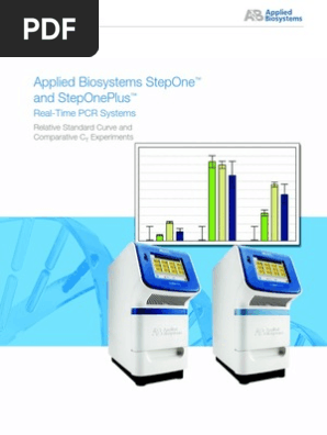 Aplied Biosystems Step One Plus Tr Pcr Manual Utilizare