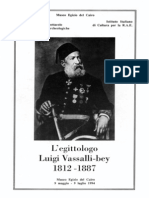 F. Tiradritti, L'egittologo Luigi Vassalli-bey (1812-1887), 1994