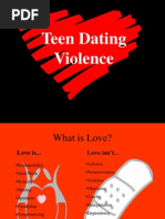 Dating Violence PRESENTATION