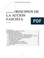 Los Principios de La Accion Fascista Varios Autores