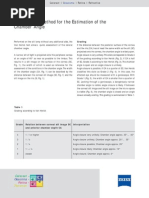 Tangent Screen Visual Field Testing Guide | PDF | Retina | Color