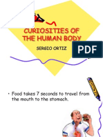 Curiosities of The Human Body