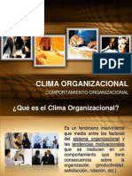 Clima Organizacional I