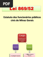 Lei 869-52 (Pontos principais)