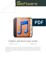 Chapter and Verse User Guide PDF