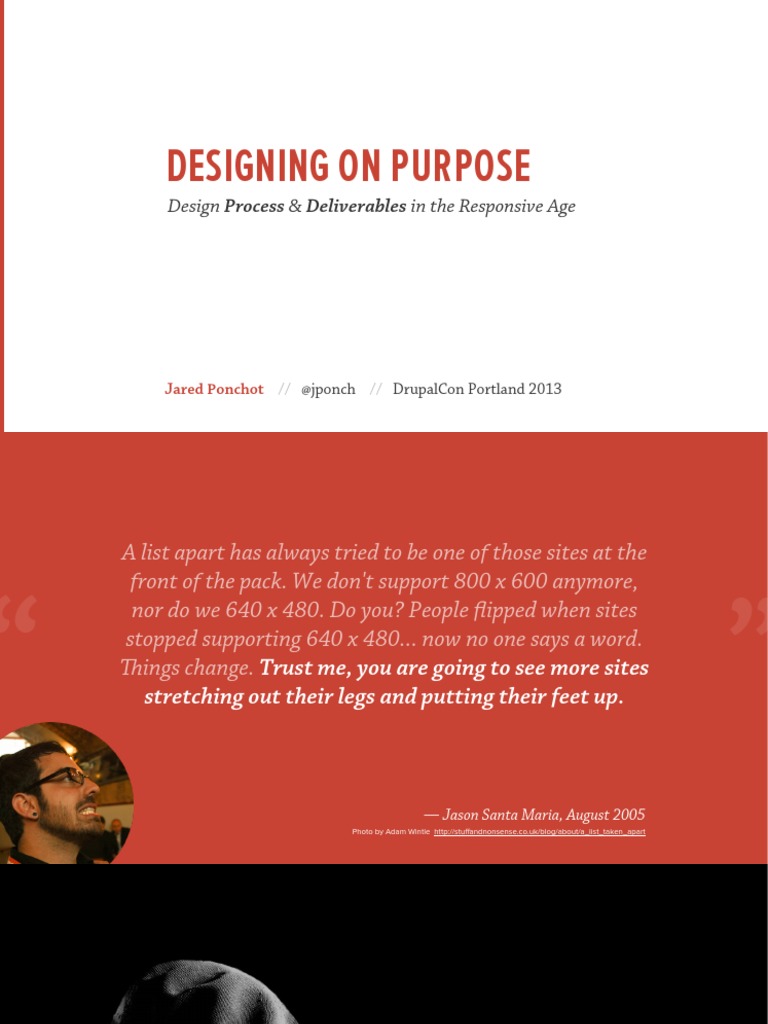Designing On Purpose - DrupalConPDX PDF | PDF | Design