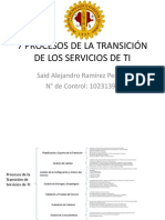 7 Procesos de La Transición de Los Servicios