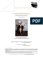 Gomoll PosthumanPerformance TotalArtJournal Vol.1 No.1 Summer2011