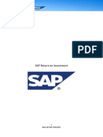 SAP Return On Investment