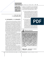 Autoregulacion Metacognicion y Evaluacion