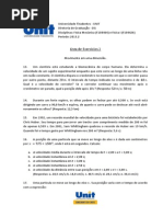 09. Lista de Exercícios 2 - Física Mecânica-Física I