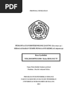 Download Pemanfaatan Bioteknologi Pangan Jagung Zea Mays Sp  Sebagai Bahan Tempe Pengganti Kedelai by Ubaidillah El Boyany SN182959887 doc pdf