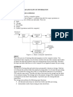 1.0 Computer Hardwar and Flow of Information 1.1 Basic Concepts of Computer Architecture