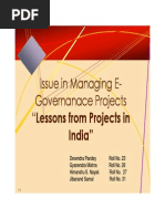 E Governance Project PDF