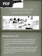 Definisi Pemulihan Dalam Komuniti  PDF