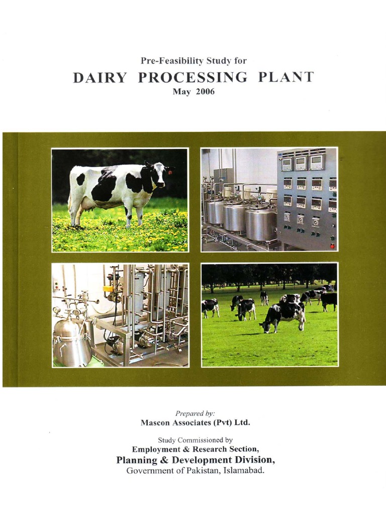 Dairy Processing Plant Dairy Milk