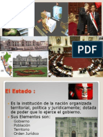 Estructura de Los Poderes Del Estado