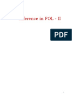 Inference in FOL - II PDF