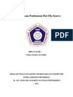 Modul Perencanaan Pembuatan Flat File Source PDF