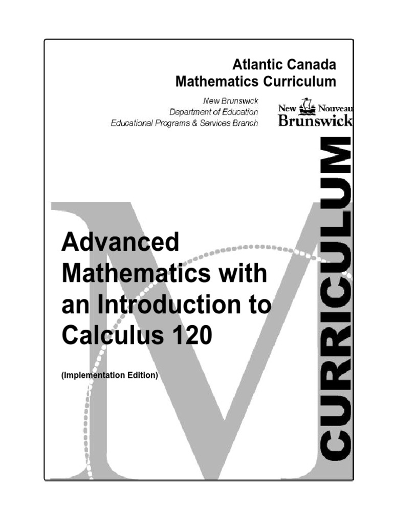 Advanced Mathematics | PDF | National Council Of Teachers Of ...
