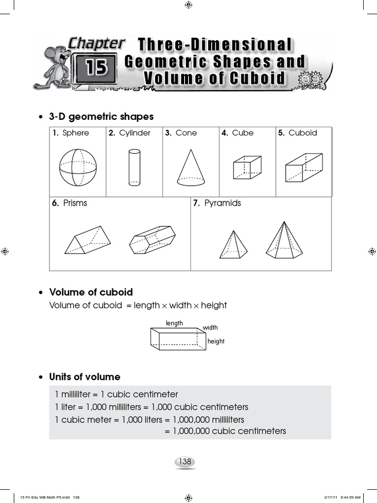 15 Pri Wb Math P5 Pdf Pdf Volume Geometric Objects