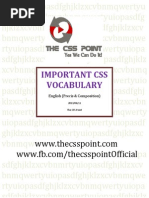 Download IMPORTANT CSS VOCABULARYpdf by Sindh Madaressat Ul Islam SN182993969 doc pdf