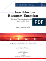 Motion Verbs Emotions PDF