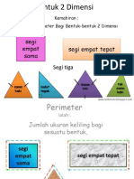 Bentuk 2 Dimensi: Mencari Perimeter - PPSX