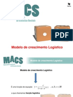 Modelo de Crescimento Logístico