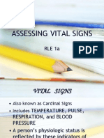 Assessing Vital Signs (Temp, Pulse, Resp, BP