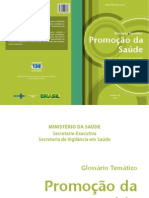 Glossario - Promocao - Saude - 1ed Cópia