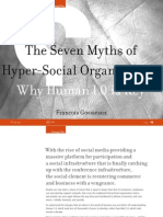 The Seven Myths of Hyper-Social Organizations: Why Human 1.0 Is Key