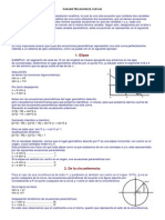 Parametrizacion de Curvas