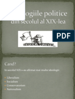 Ideologiile Politice Din Secolul Al XIX-lea