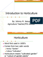 Introduction and History of Horticulture