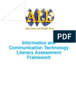 ICT Literacy Assessment Framework for ALLS