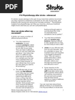 F16 Physiotherapy After Stroke - Referenced