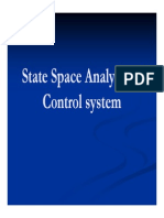 State Space Analysis of Control System PDF