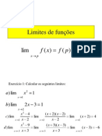 Limites de Funções