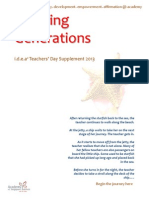 Inspiring Generation Idea2 Teachers Day Supplement 2013