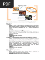 A quién y cómo - Jugamos con palabras