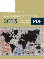 Rapport Sur Le Commerce Mondiale 2013