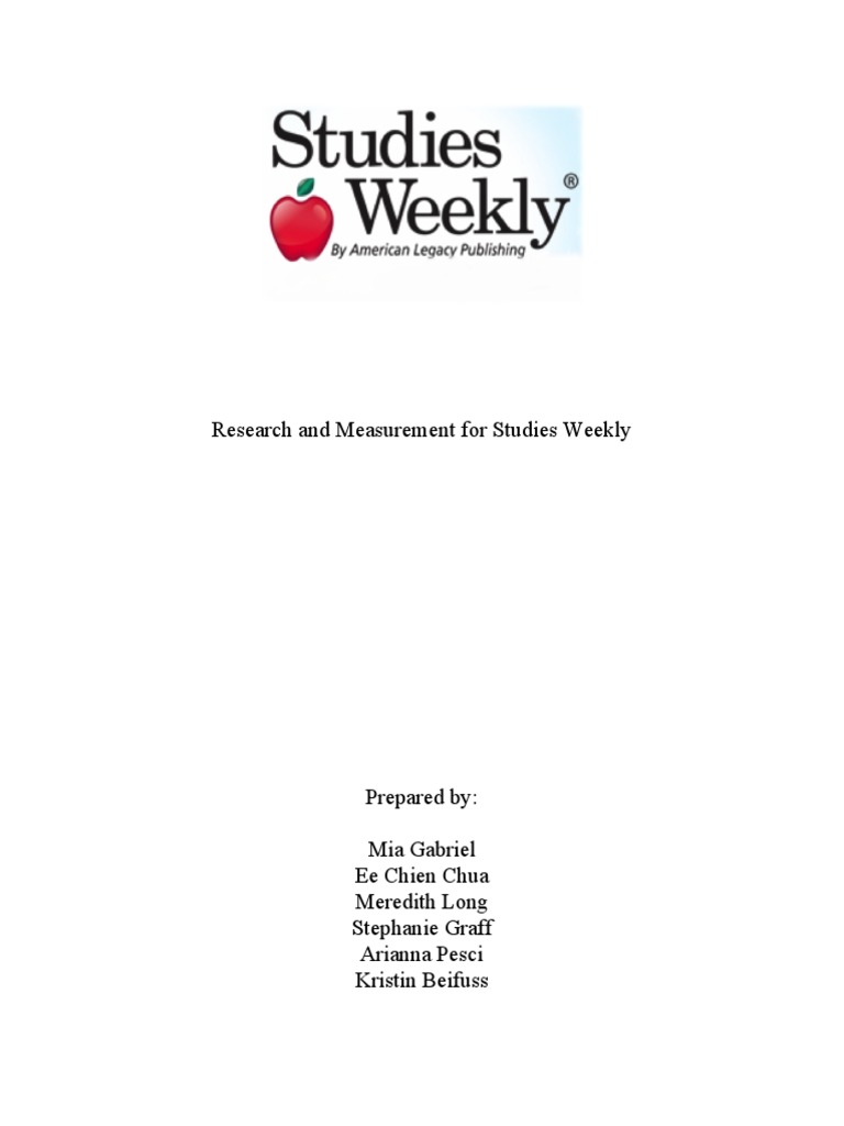 Engaging Schools with Studies Weekly | PDF | Textbook | Curriculum