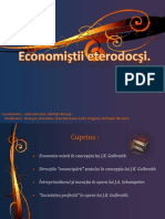 Economiştii eterodocşi (1)